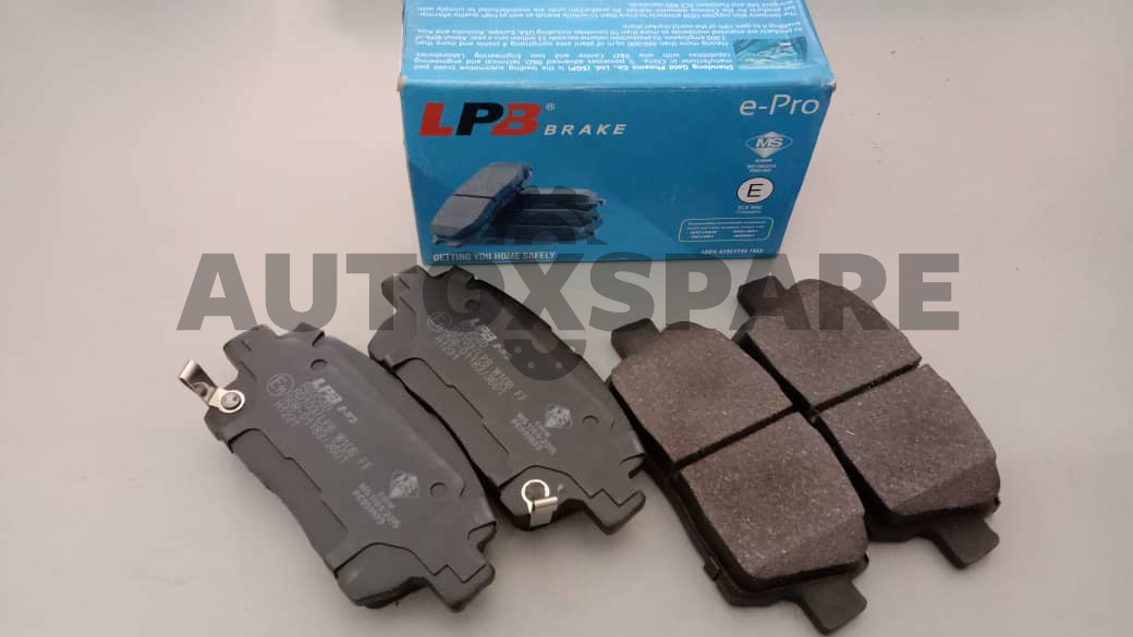 LPB BRAKE PAD TOYOTA VIOS
