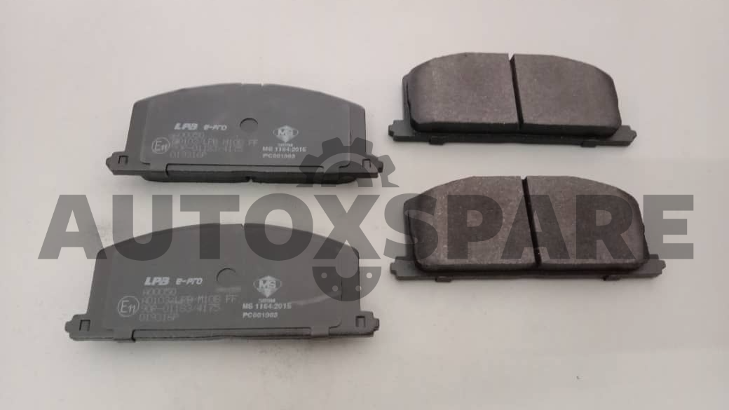 LPB BRAKE PAD TOYOTA COROLLA AE101