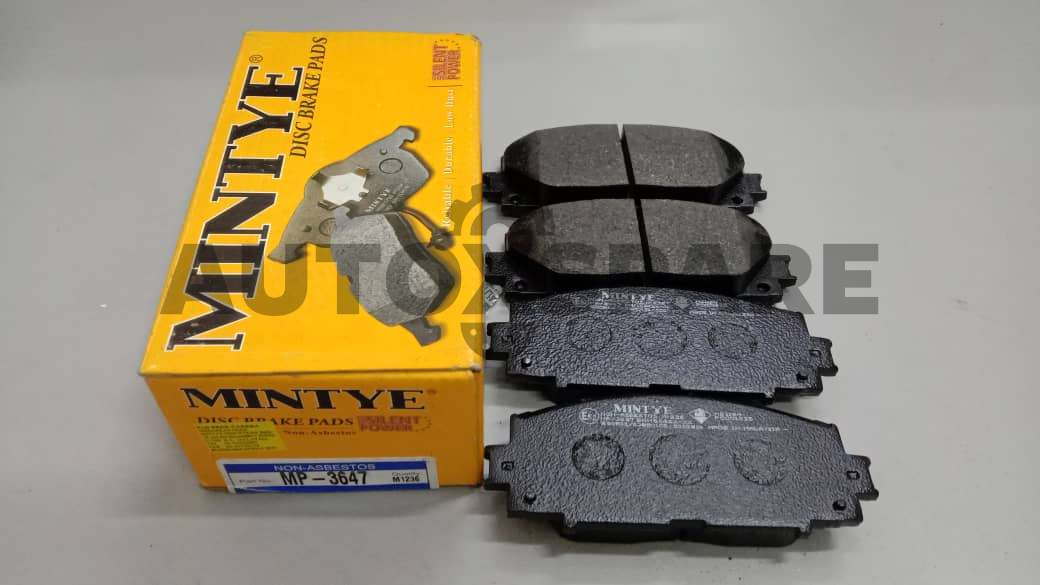 MINTYE BRAKE PAD PERODUA ALZA