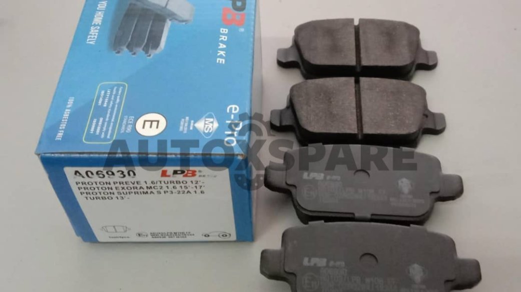 LPB BRAKE PAD PROTON EXORA