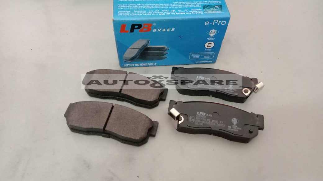 LPB BRAKE PAD NISSAN SUNNY B11 130Y