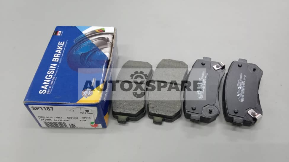 HI-Q BRAKE PAD KIA RIO JB