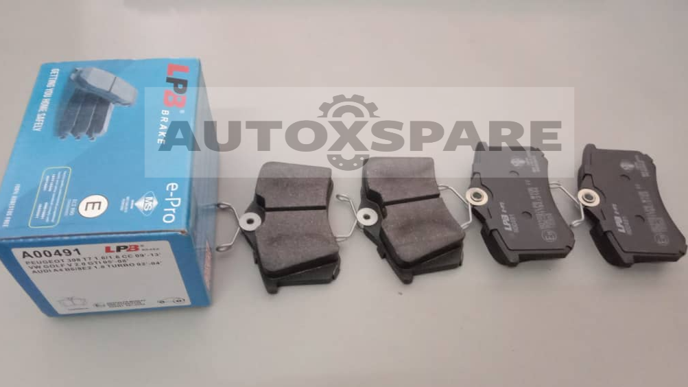 LPB BRAKE PAD PEUGEOT 308