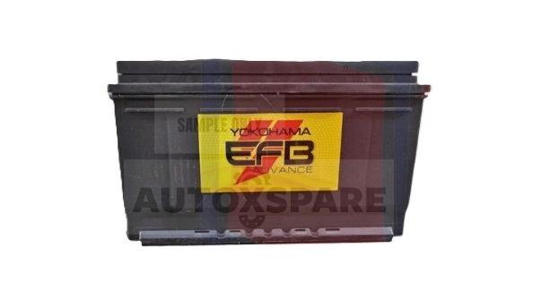 YOKOHAMA BATTERY ENHANCED FLOODED BATTERY ( EFB ) SIZE Q85 ( 95D23L )