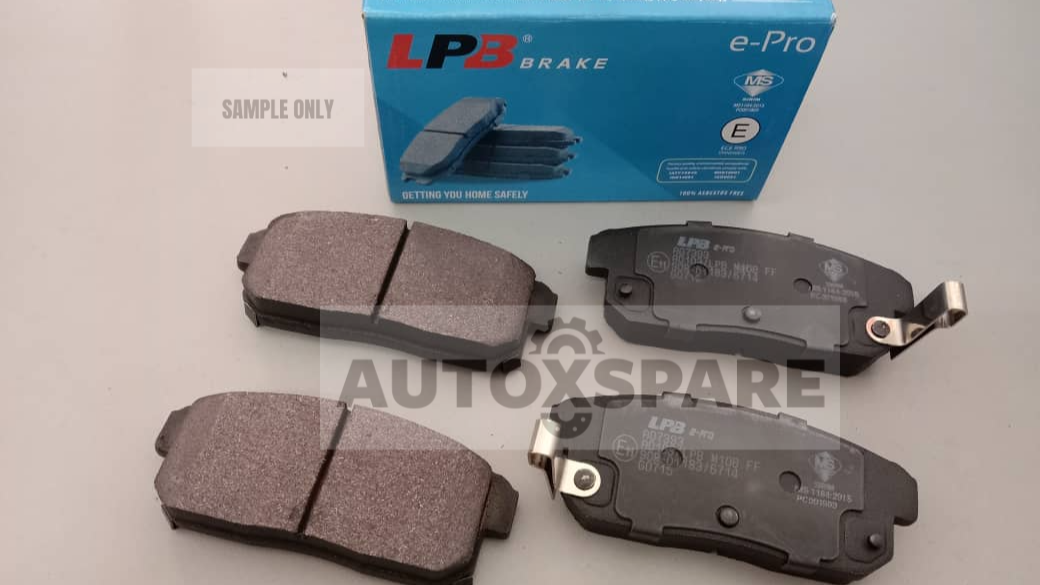 LPB BRAKE PAD NISSAN SENTRA N16