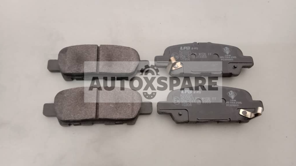 LPB BRAKE PAD NISSAN X-TRAIL T32