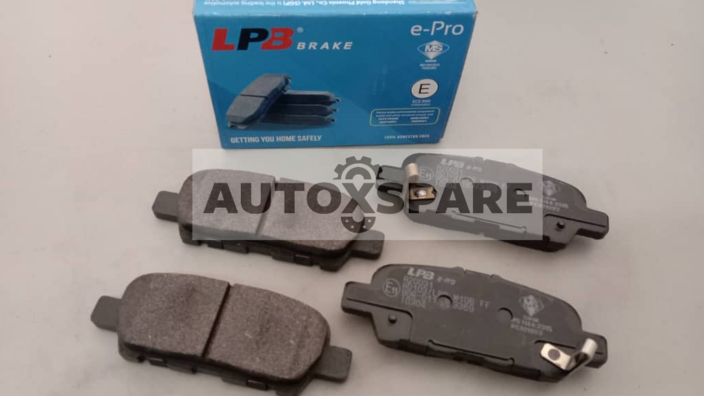 LPB BRAKE PAD NISSAN X-TRAIL T32