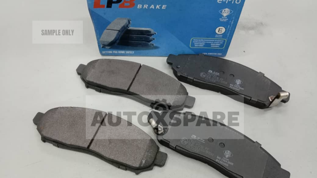 LPB BRAKE PAD NISSAN LEAF ELECTRIC 2014