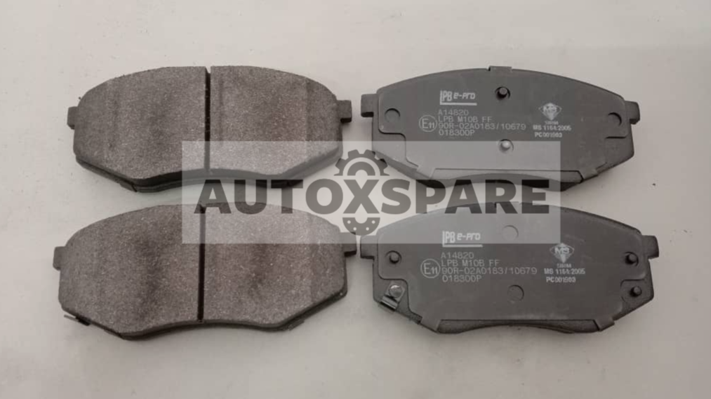 LPB BRAKE PAD HYUNDAI IX20 JC