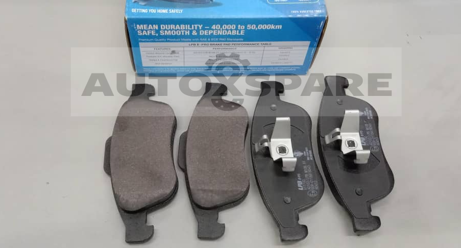LPB BRAKE PAD RENAULT FLUENCE