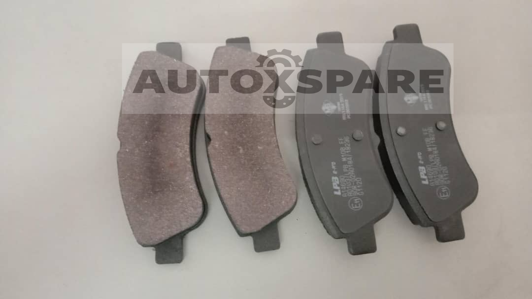 LPB BRAKE PAD PEUGEOT 208